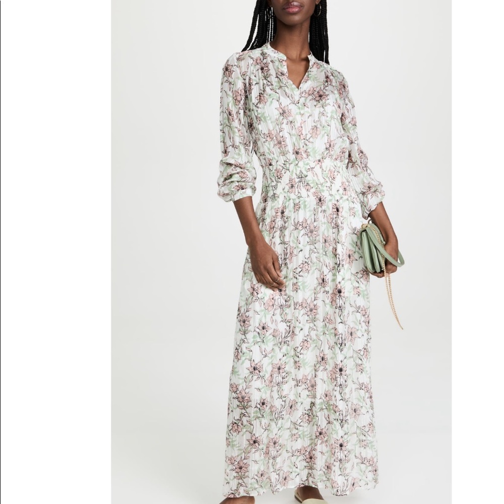 Rag & Bone Calista floral maxi dress (XS, NWT)